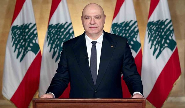 Lübnan Cumhurbaşkanı Aoun: '(İsrail müzakereleri) Ülke toprağından tek bir zerre dahi feda edilmeyecek'