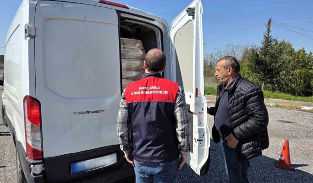 Lüleburgaz'da canlı hayvan ve hayvansal ürün nakilleri denetlendi