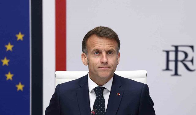 Macron: 'Fransa'nın liderliğinde 15 ülke, Hürmüz'de trafiğin yeniden başlatılmasını sağlamak için harekete geçti'