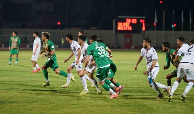Malatya Yeşilyurtspor play-off yarışında bir üst turda