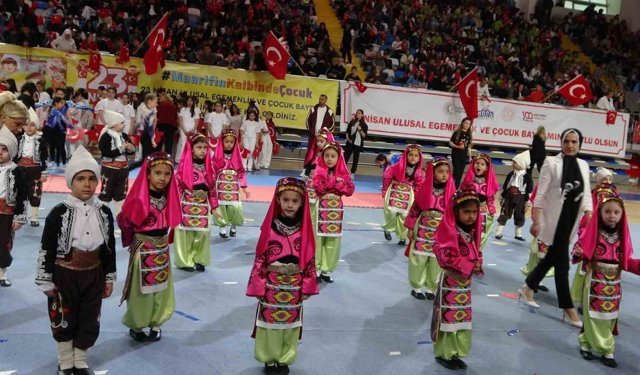 Malatya'da 23 Nisan coşkuyla kutlandı