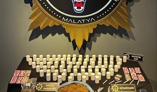 Malatya'da uyuşturucu operasyonu: 11 gözaltı