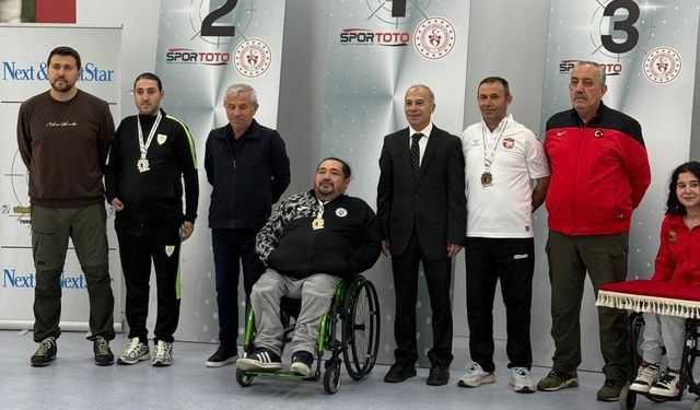 Manisalı sporcu Samet Akça, Türkiye ikincisi oldu