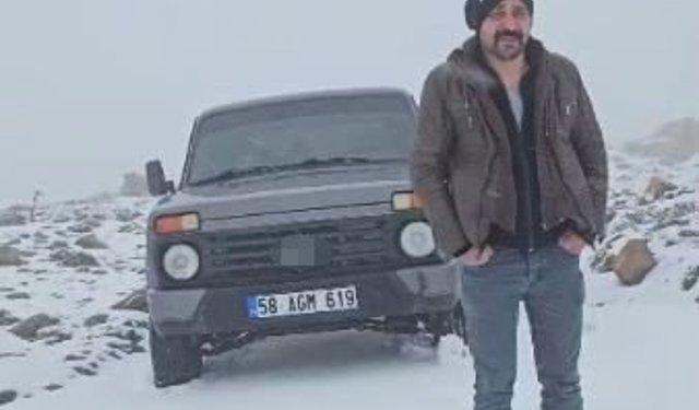 Mantar toplamak için araziye çıktı, nisan karı ile karşılaştı