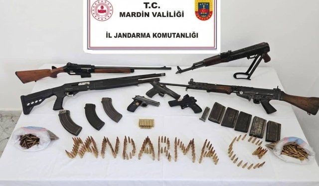 Mardin'de silah ve tarihi eser operasyonu: 3 tutuklama