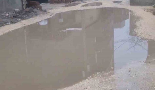 Mazıdağı'nda sokaklar göle döndü