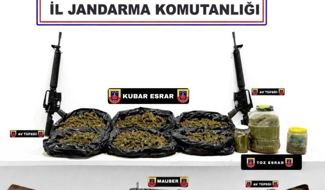 Mazıdağı'nda uyuşturucu operasyonu: 35 kilo esrar ele geçirildi