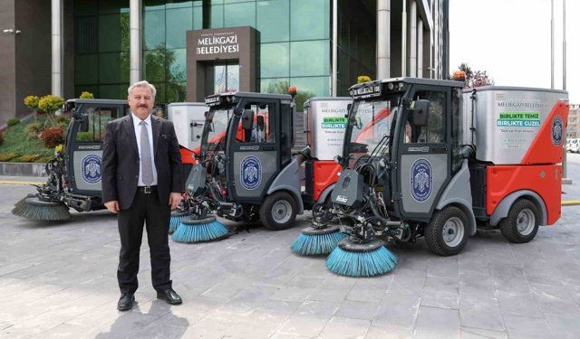 Melikgazi'nin hizmet kalitesini artıracak yeni araçlar sahada