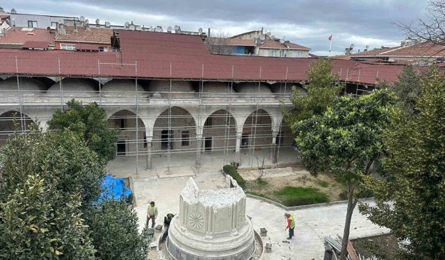 Mimar Sinan'ın 470 yıllık eseri Gazi Kara Ahmet Paşa Külliyesi yeniden hayat buluyor