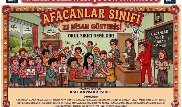 Nazilli Belediyesi'nden çocuklara özel etkinlik