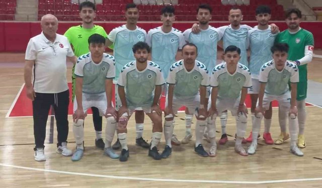 NÖHÜ futsal takımından Türkiye ikinciliği
