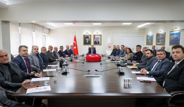 Orman yangınlarına karşı tedbirler görüşüldü