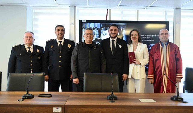 Polis Günü'nde çifte mutluluk, Müberra ve Fatih çifti dünyaevine girdi