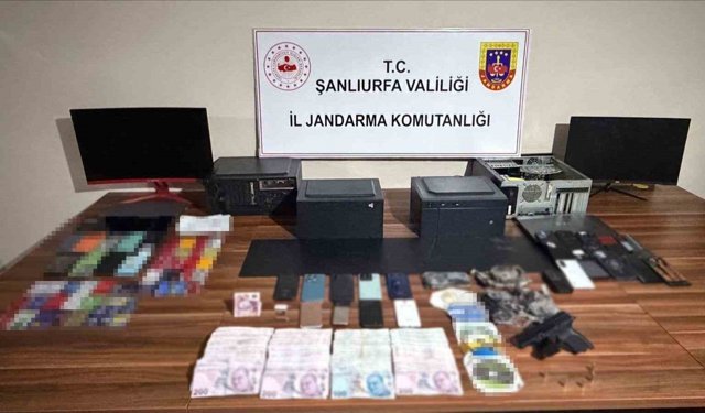 Şanlıurfa'da dolandırıcılık operasyonu: 14 gözaltı