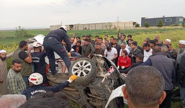 Şanlıurfa'da trafik kazası: 2 ölü, 2 yaralı