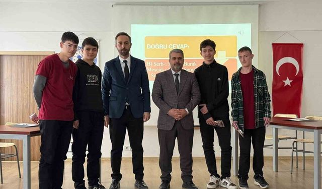 Seyitgazi'de lise öğrencilerine yönelik Siyer Bilgi Yarışması düzenlendi