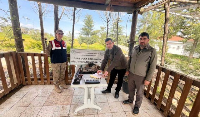 Siirt'te kaçak avcılığa geçit yok: 51 bin lira ceza