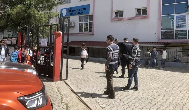Siirt'te okul çevrelerinde güvenlik önlemleri artırıldı