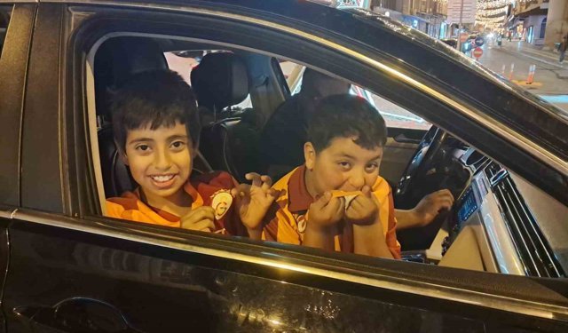 Sınırın sıfır noktasında Galatasaray coşkusu