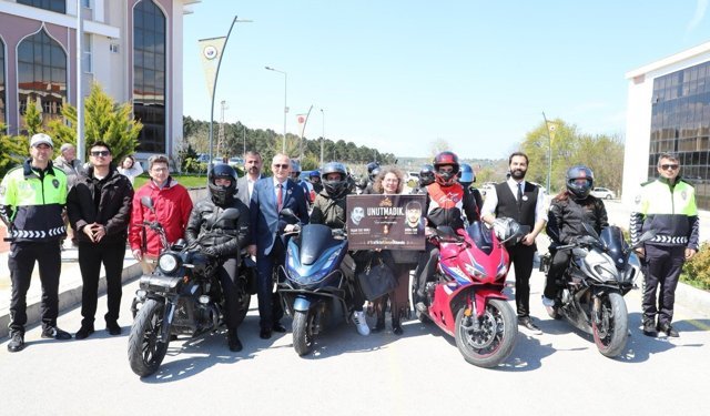 Sinop'ta motosiklet kazalarına dikkat çekildi