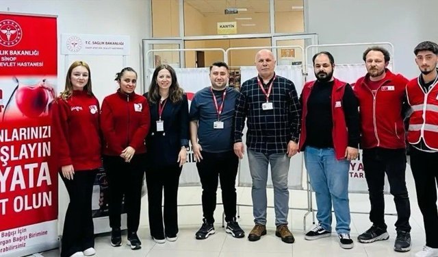 Sinop'ta organ bağışı bilinci kampüste anlatıldı