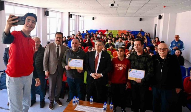 Sinop'ta ustalar deneyimlerini öğrencilere aktardı