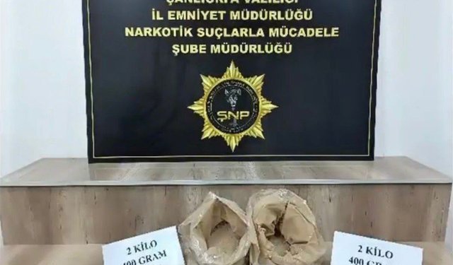 Siverek'te 2 kilo 400 gram eroin ele geçirildi