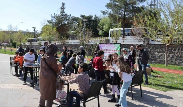 Siverek'te satranç etkinliğine ilgi