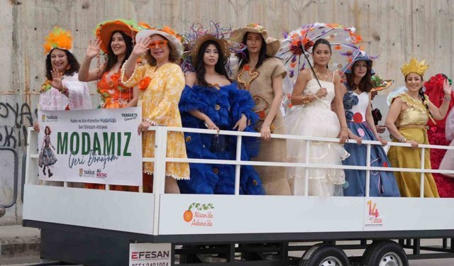 Tarsus Belediyesine Portakal Çiçeği Festivalinde ödül