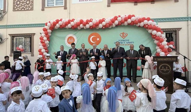 Tarsus'ta yeni Kur'an Kursu kapılarını açtı