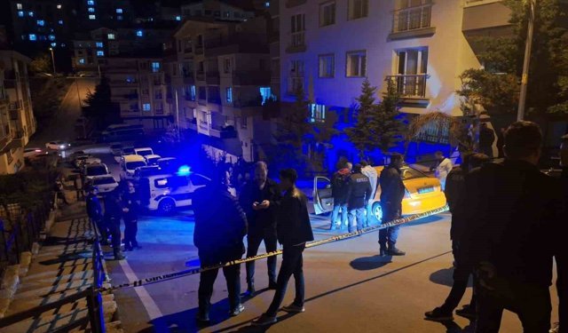 Ticari takside silahlı kavga: 1 yaralı