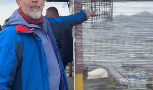 Trabzon'da yayla yolunda şaşırtan görüntü