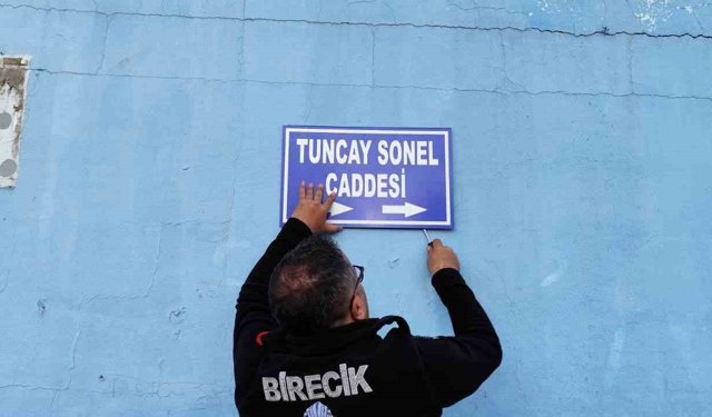 Tuncay Sonel'in ismi caddelerden kaldırıldı