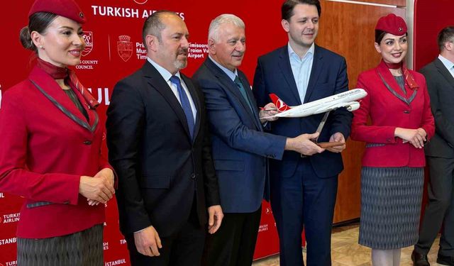 Türk Hava Yolları Timişoara'a ilk seferini yaptı