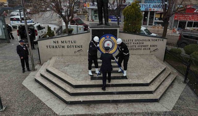 Türk Polis Teşkilatı'nın 181. kuruluş yıl dönümü Akyurt'ta kutlandı