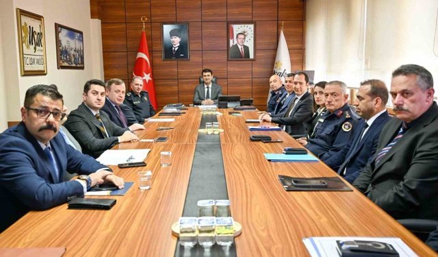 Uşak'ta İl Güvenlik ve Asayiş Toplantısı gerçekleştirildi