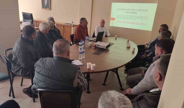 Uşak'ta kooperatiflere yönelik KOPBİS bilgilendirme toplantısı düzenlendi