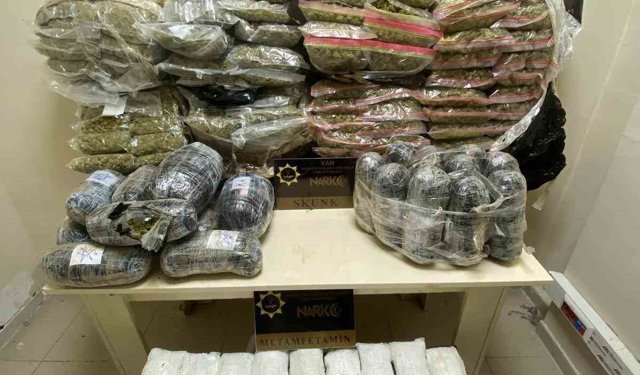 Van'da uyuşturucu operasyonu