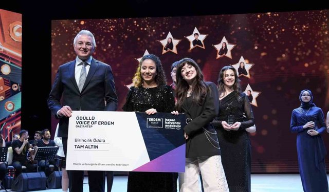 Voice of Erdem müzik yarışması coşkuyla sona erdi