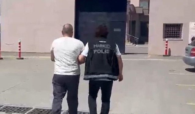 Yakalanmamak için sürekli yer değiştiren şüpheli, polise yakalandı