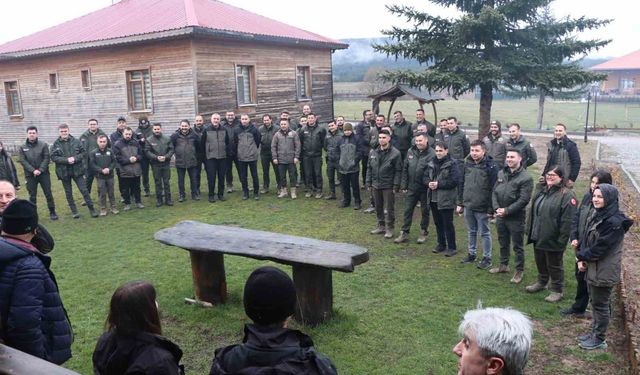 Yarışmada ter döktüler