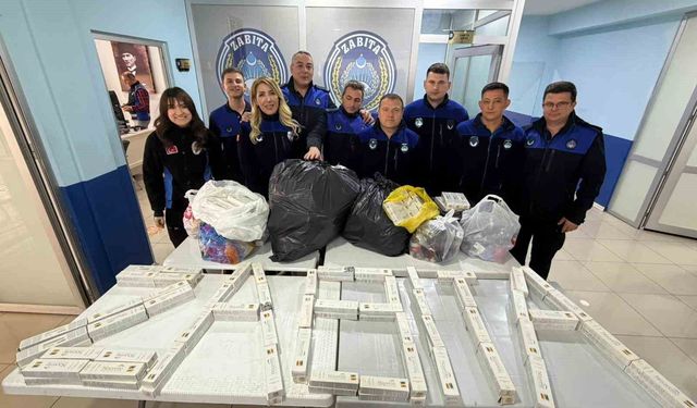 Zabıta ekipleri güzellik salonlarına yaptığı denetimde son kullanma tarihi geçen bin 500 ürüne el koydu