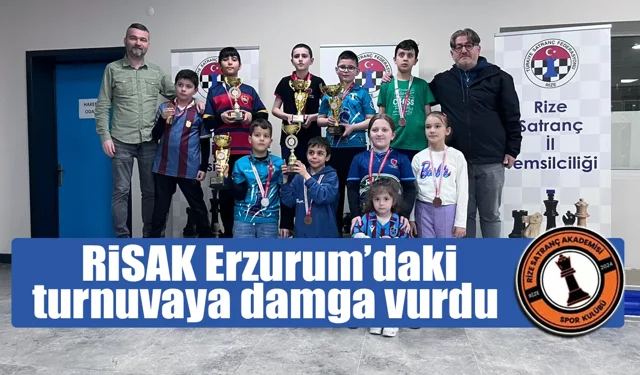 RİSAK’tan Erzurum’da Madalya Yağmuru