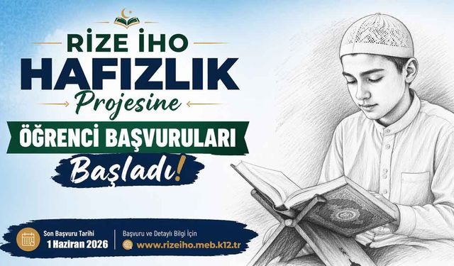 İHO Hafızlık Projesine Öğrenci Başvuruları Başladı