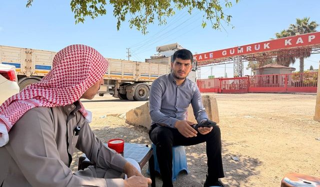 Akçakale Gümrük Kapısı'ndan sivil geçişler başladı