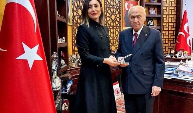 Alevi-Bektaşi Kültür ve Cemevi Başkanı Ersin'den MHP lideri Bahçeli'ye ziyaret