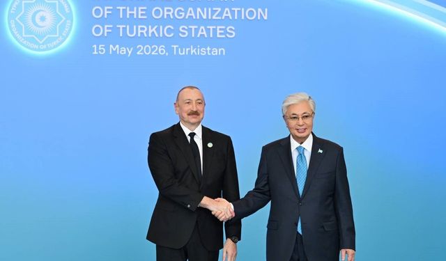 Aliyev: 'Türk dünyası, 21. yüzyılın etkili jeopolitik güç merkezlerinden birine dönüşmelidir'