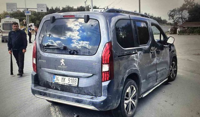 Arnavutköy'de zincirleme kaza: 5 yaralı