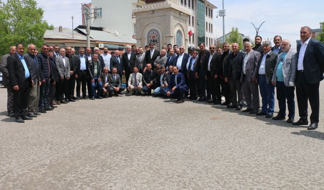 Aşkale'de bayramlaşma programı