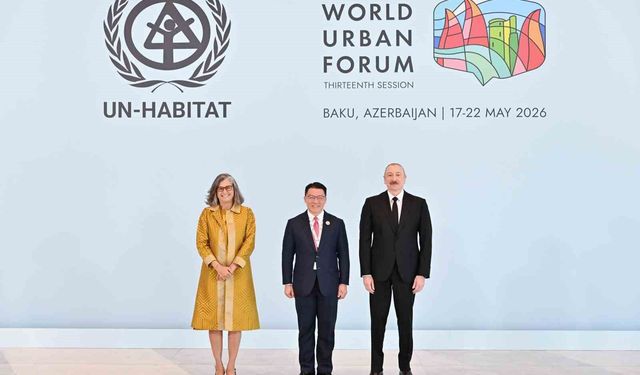 Azerbaycan'da düzenlenen 13'üncü Dünya Kentsel Forumu'nun resmi açılış töreni gerçekleştirildi
